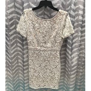 Cream/White Lace Dress